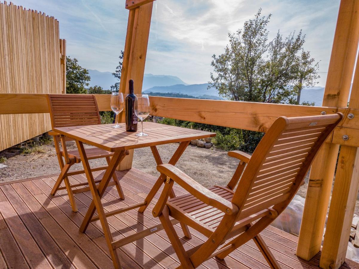 Panorama Glamping Vipavska Dolina Apartment Dobravlje Ngoại thất bức ảnh
