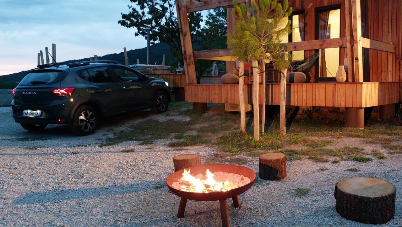 Panorama Glamping Vipavska Dolina Apartment Dobravlje Ngoại thất bức ảnh